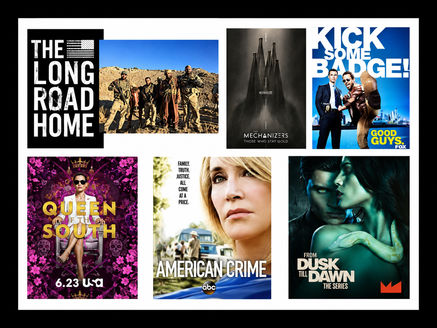 Television and film productions — poster collection
